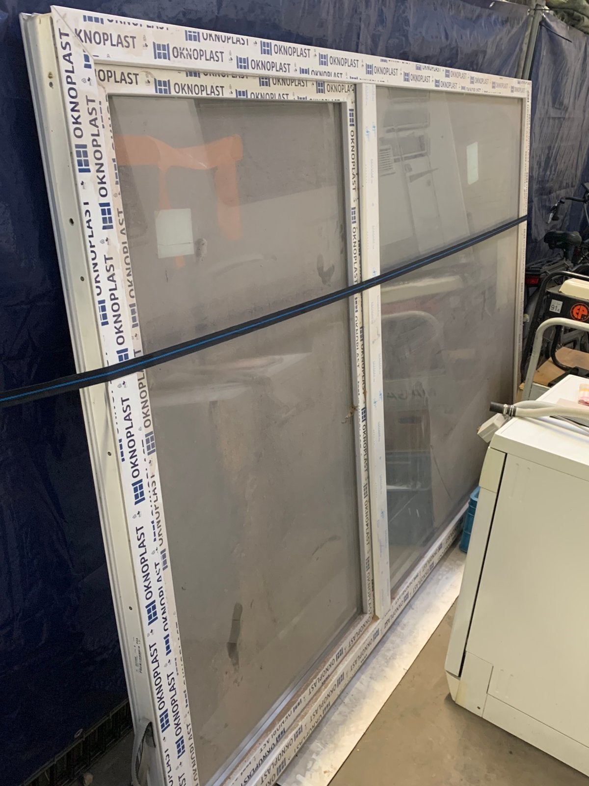 Nieuw groot PVC Raam, Ophalen, Nieuw