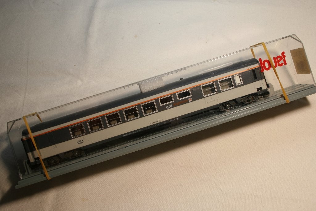 Euro-Scale/Jouef 8810 (HO,DC) Gril-Express NMBS / SNCB, Jouef, Enlèvement ou Envoi, Wagon, Comme neuf