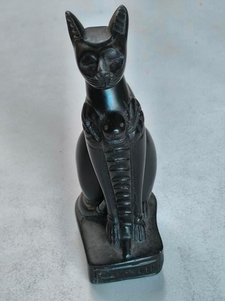 Beeld Egyptische godin Bastet, Ophalen of Verzenden