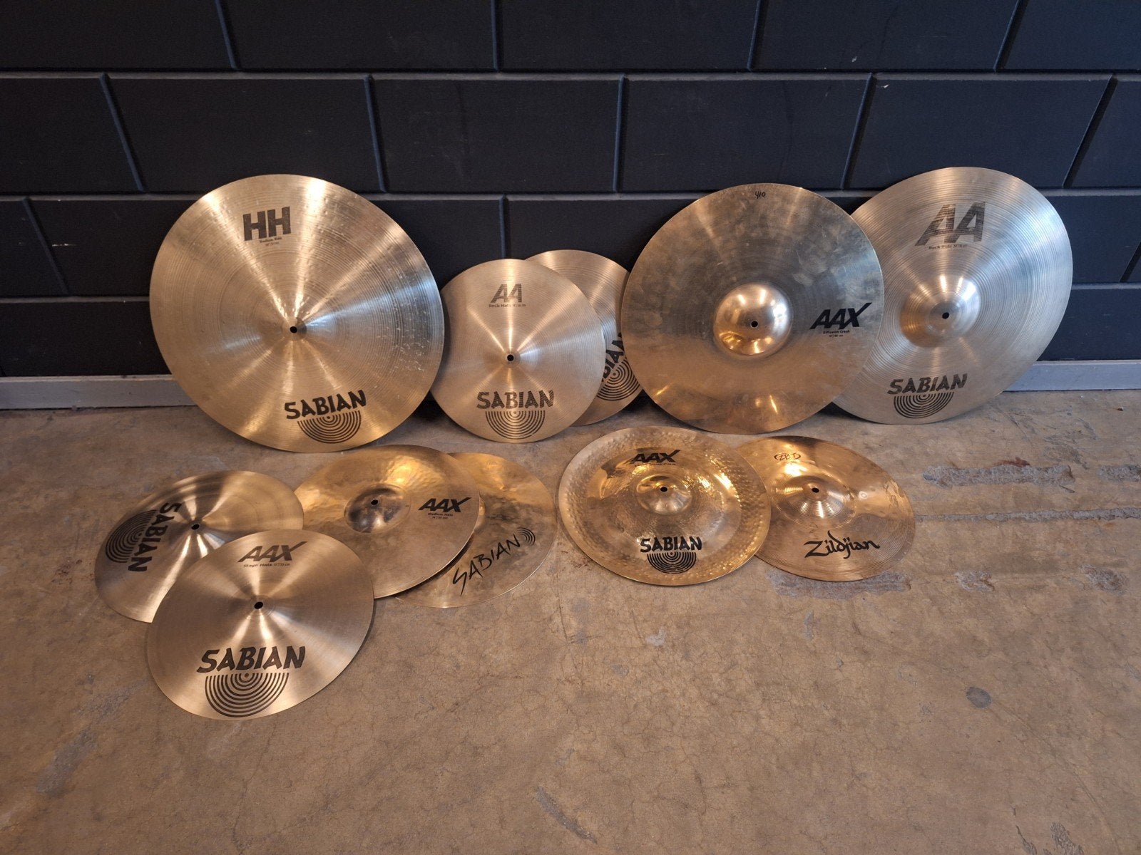 Sabian cimbalen, Muziek en Instrumenten, Ophalen, Zo goed als nieuw, Overige merken