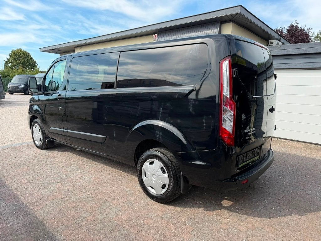 FORD TRANSIT CUSTOM * AUT * L2 * DUB CAB * CAMERA * LANE *, Dealer onderhouden, Stof, 1995 cc, 4 cilinders