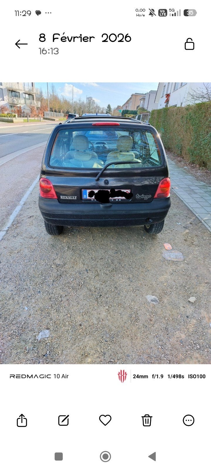Renault twingo initiale paris, Ophalen, Renault