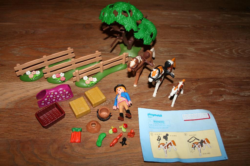 playmobil set 5227 paarden, Ophalen of Verzenden, Zo goed als nieuw