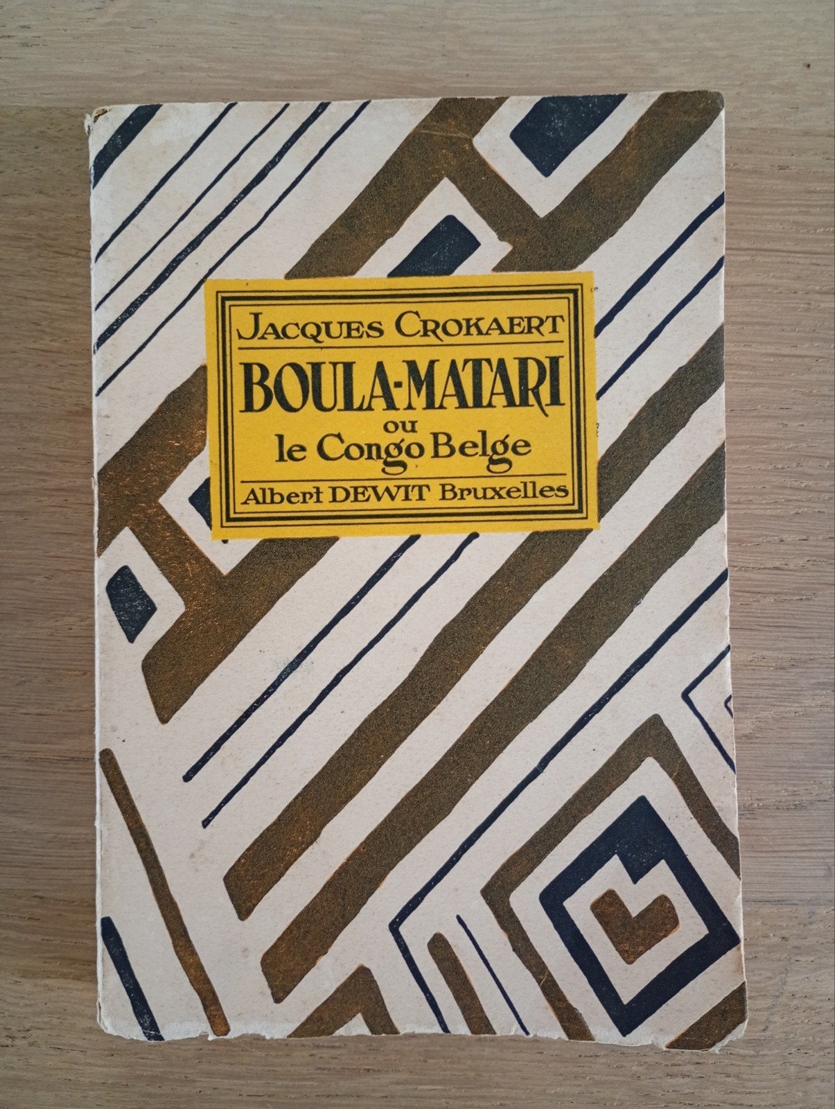 Boula-Matari ou le Congo Belge J. Crokaert 1929, Boeken, Geschiedenis | Wereld, Ophalen of Verzenden, 20e eeuw of later, Gelezen
