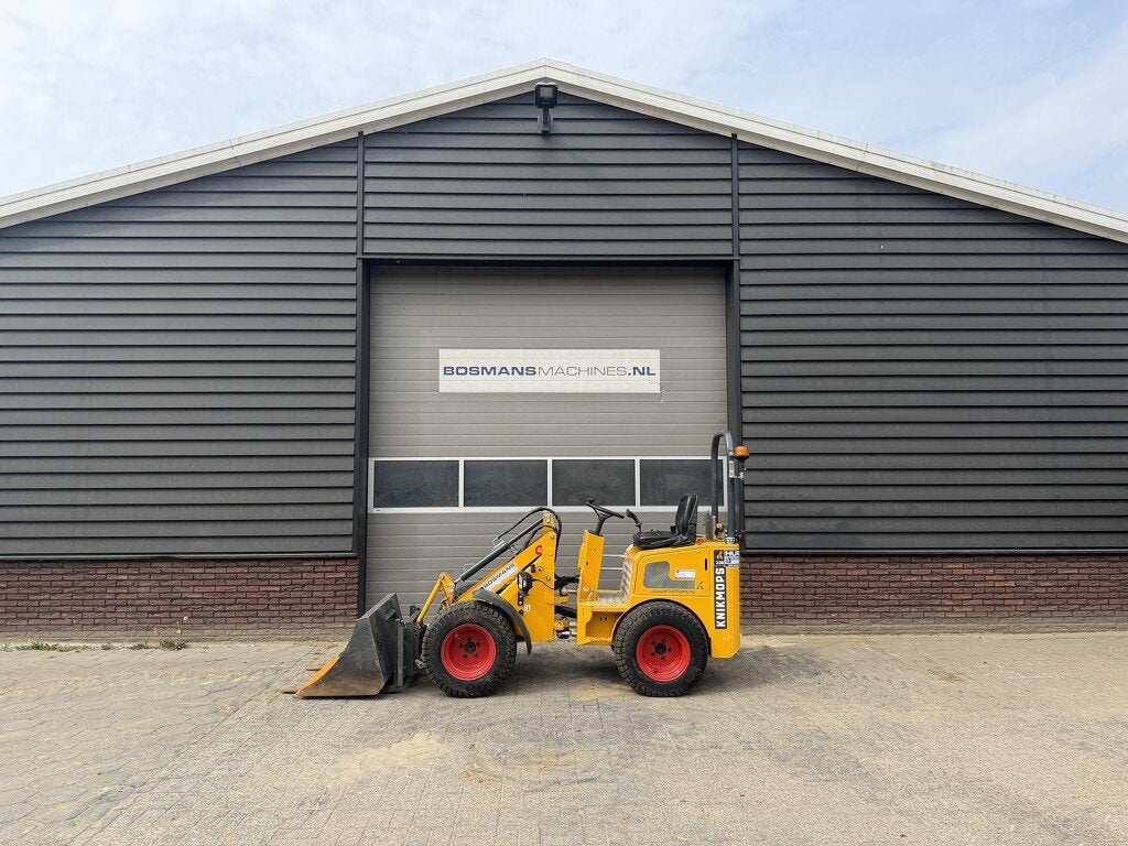 Knikmops 130 minishovel BJ 2024 €490 LEASE, Wiellader of Shovel