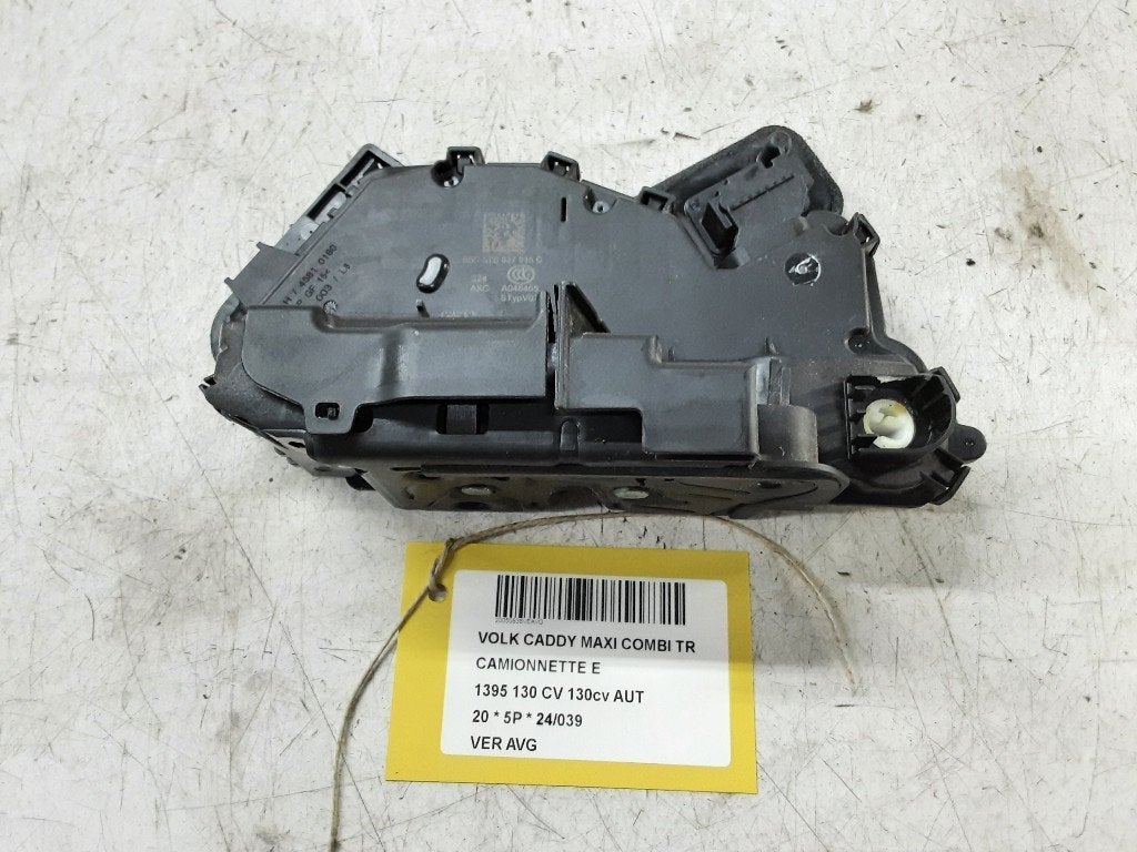 SERRURE DE PORTE AVANT GAUCHE Caddy Combi IV (5TB837015C), Autos : Pièces & Accessoires, Volkswagen, Volkswagen AG, Utilisé, Kundenbetreuung@volkswagen.de