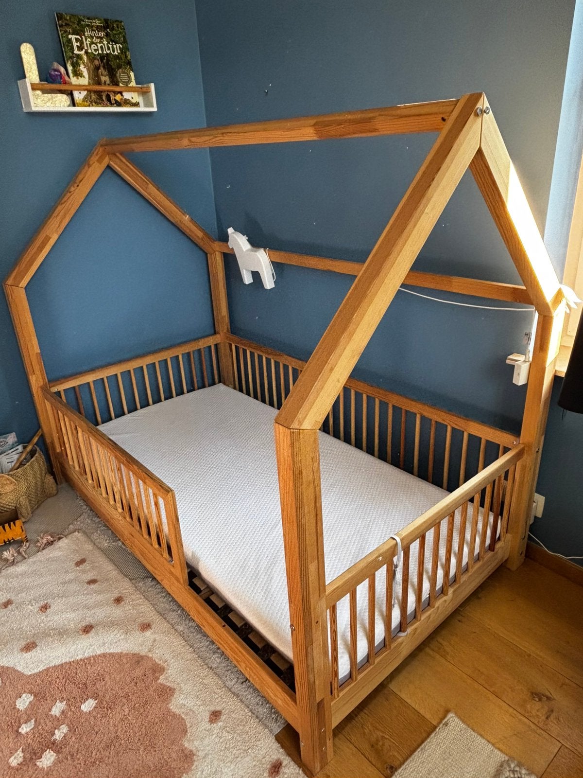 Lits enfant 160x90cm, Ophalen, Zo goed als nieuw, Matras