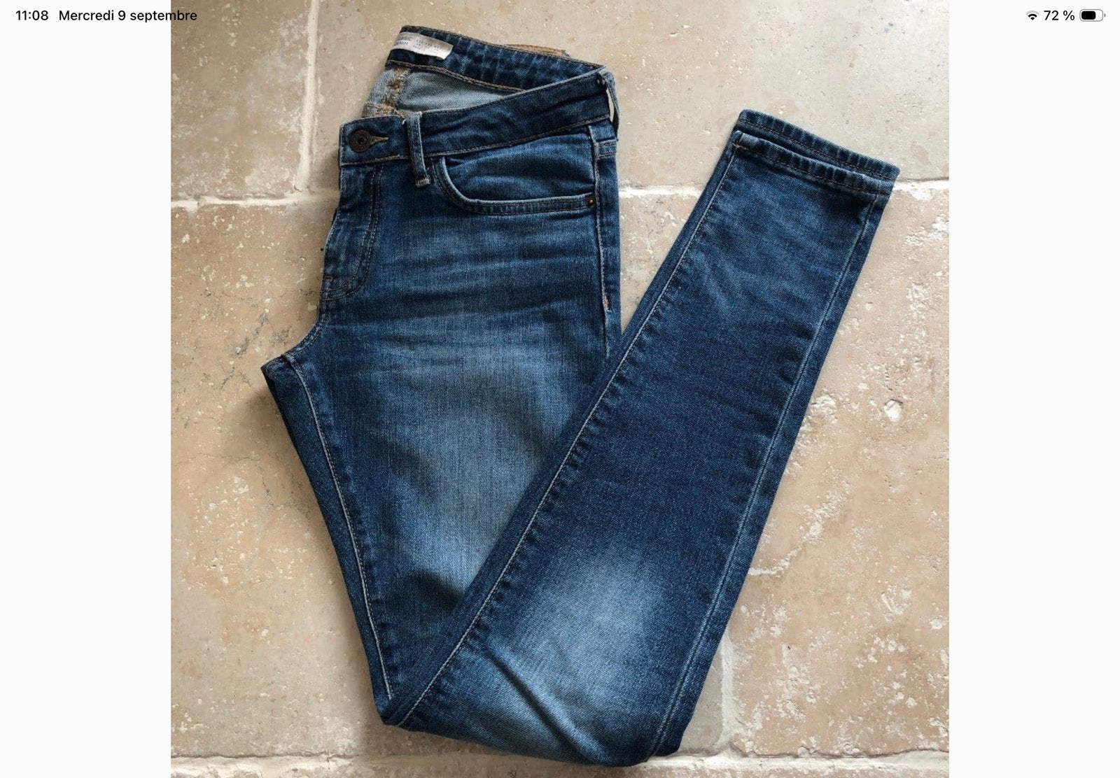 Jeans Zara Basic Denim, Vêtements | Femmes, Jeans, Enlèvement, Comme neuf, Bleu