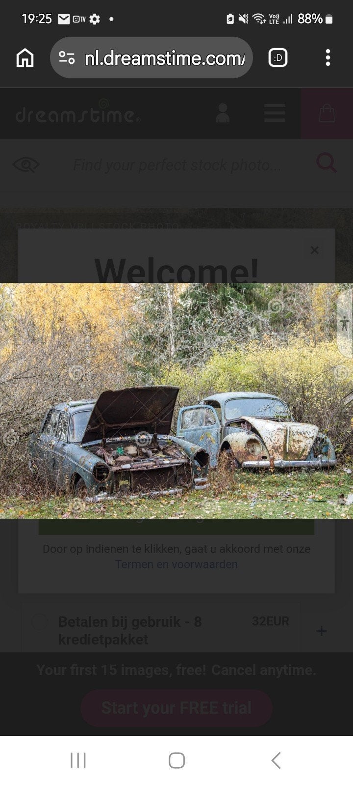 gezocht sloopauto s of per total, Enlèvement ou Envoi, Avant
