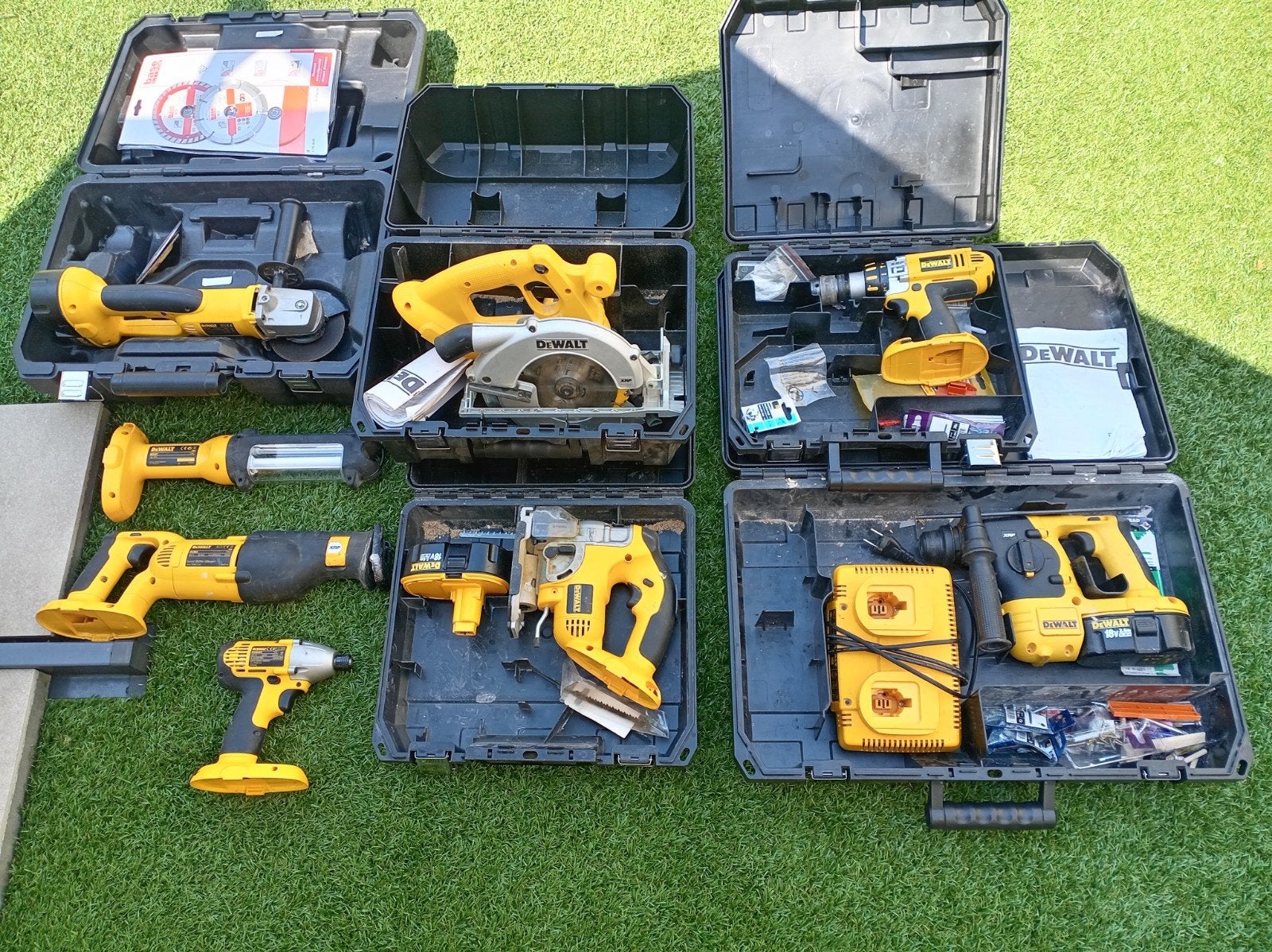 Set Dewalt gereedschap, Doe-het-zelf en Bouw, Ophalen, DeWalt