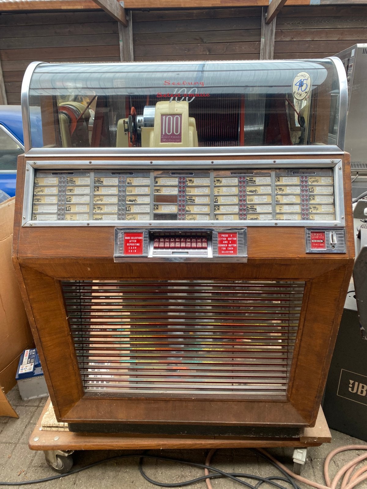 Jukebox Seeburg M100A, Ophalen, Gebruikt, Seeburg