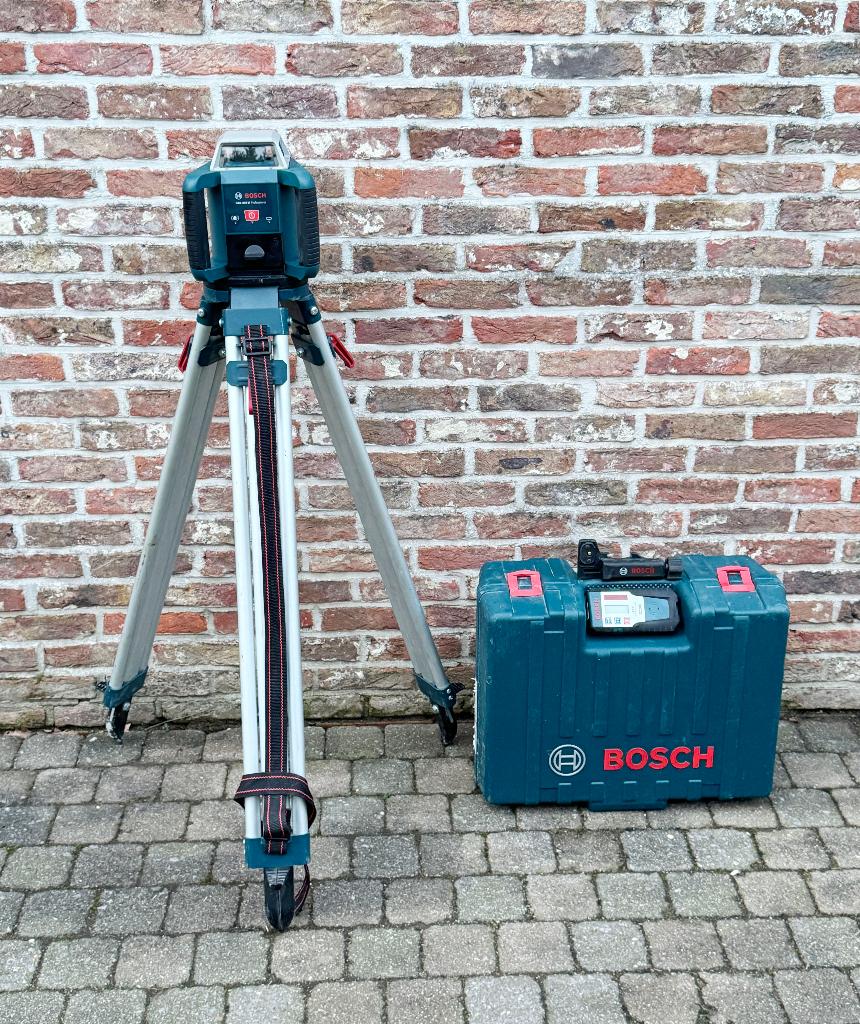 Bosch GRL 400 H / Rotatielaser + Statief, Doe-het-zelf en Bouw, Meetapparatuur, Zo goed als nieuw, Ophalen