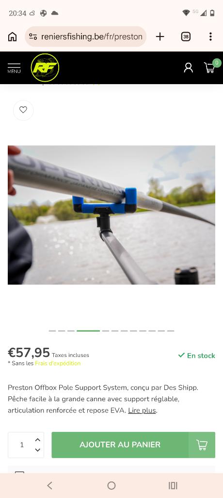 Barre soutiens, Preston offbox, Ophalen, Nieuw, Complete set