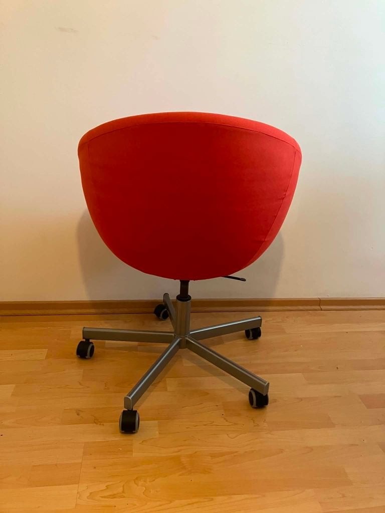 bureau stoel, Ophalen, Gebruikt, Rood, Bureaustoel