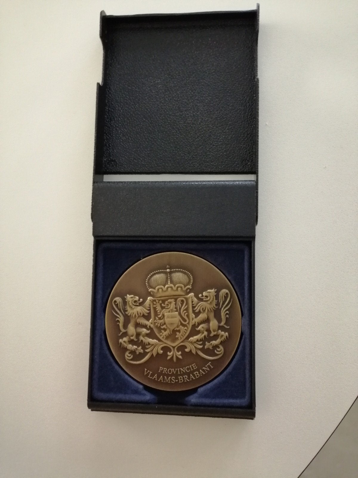 Médaille de bronze pour la province du Brabant flamand, Enlèvement