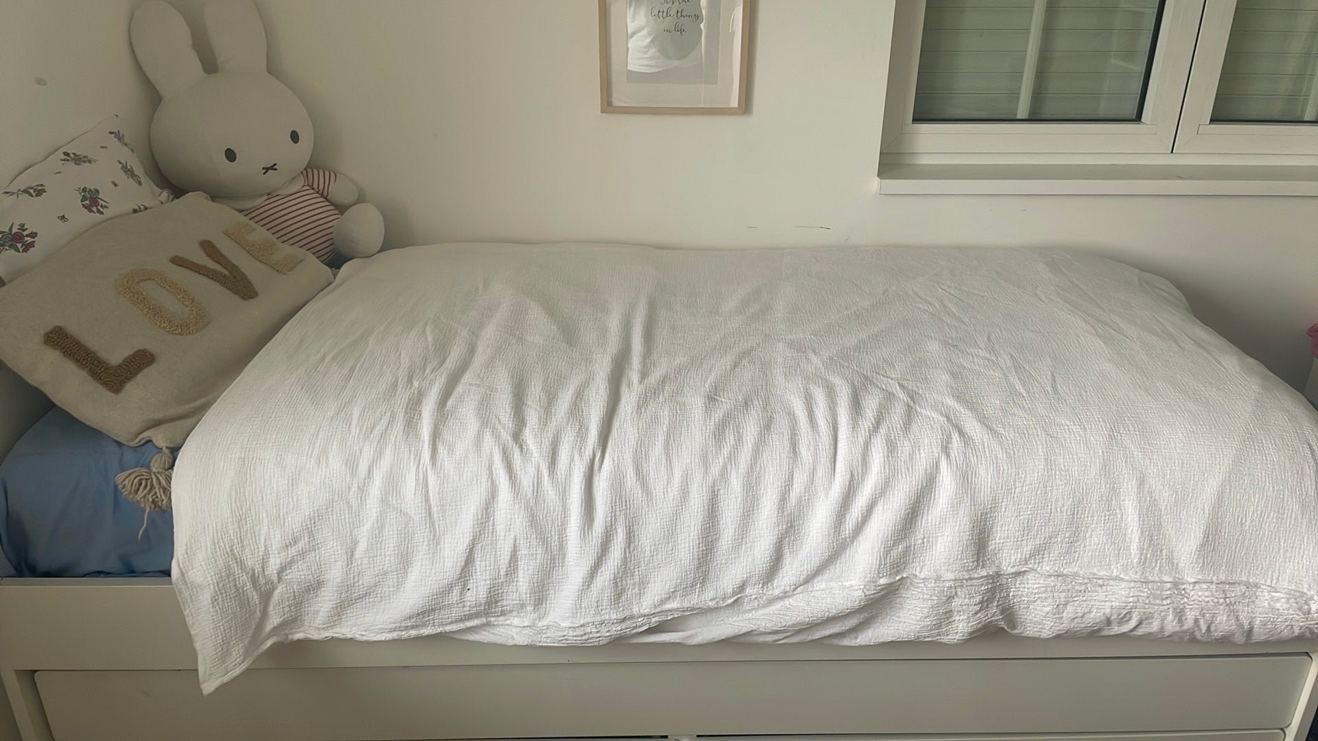 Lit une personne IKEA SLÄKT, Enlèvement, Comme neuf, Une personne