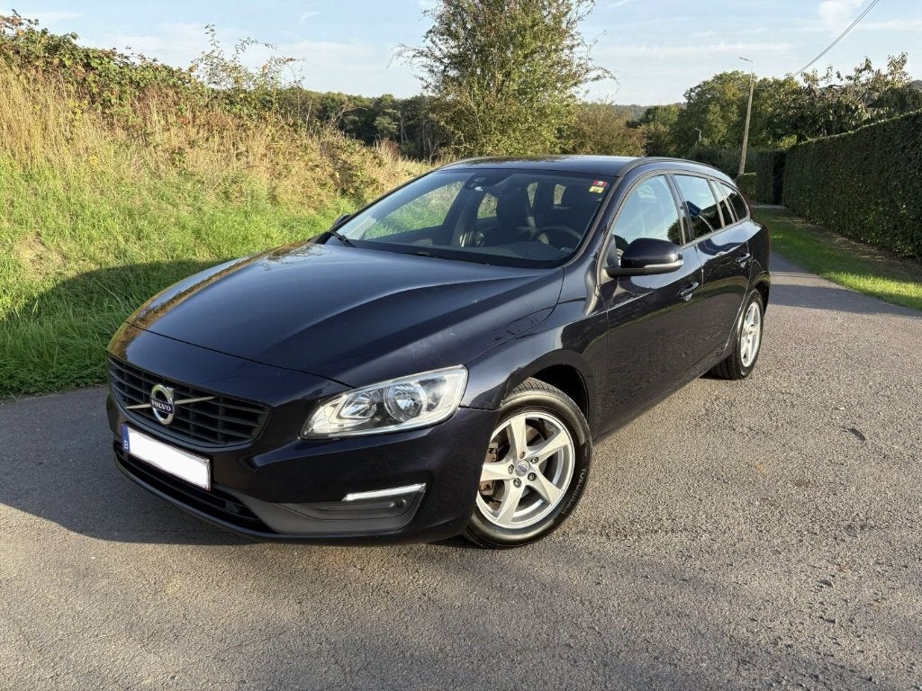 Volvo V60 D3 Kinetic - 150CV, Auto's, Stof, 1969 cc, Blauw, V60