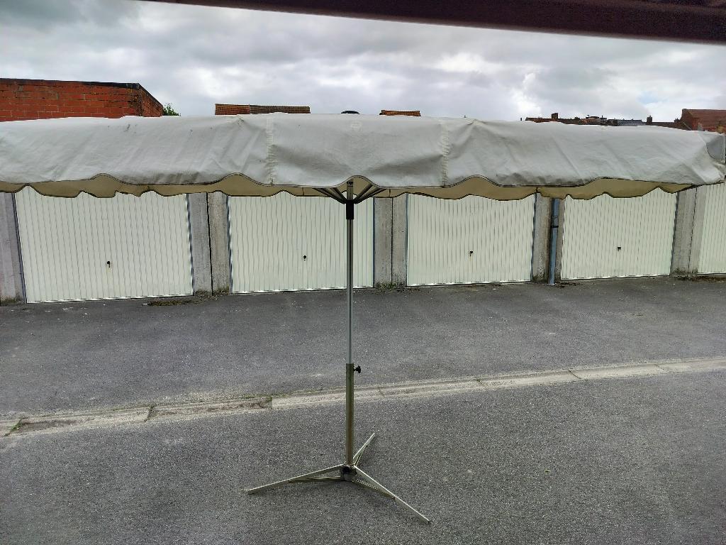 Marktparasols, Ophalen