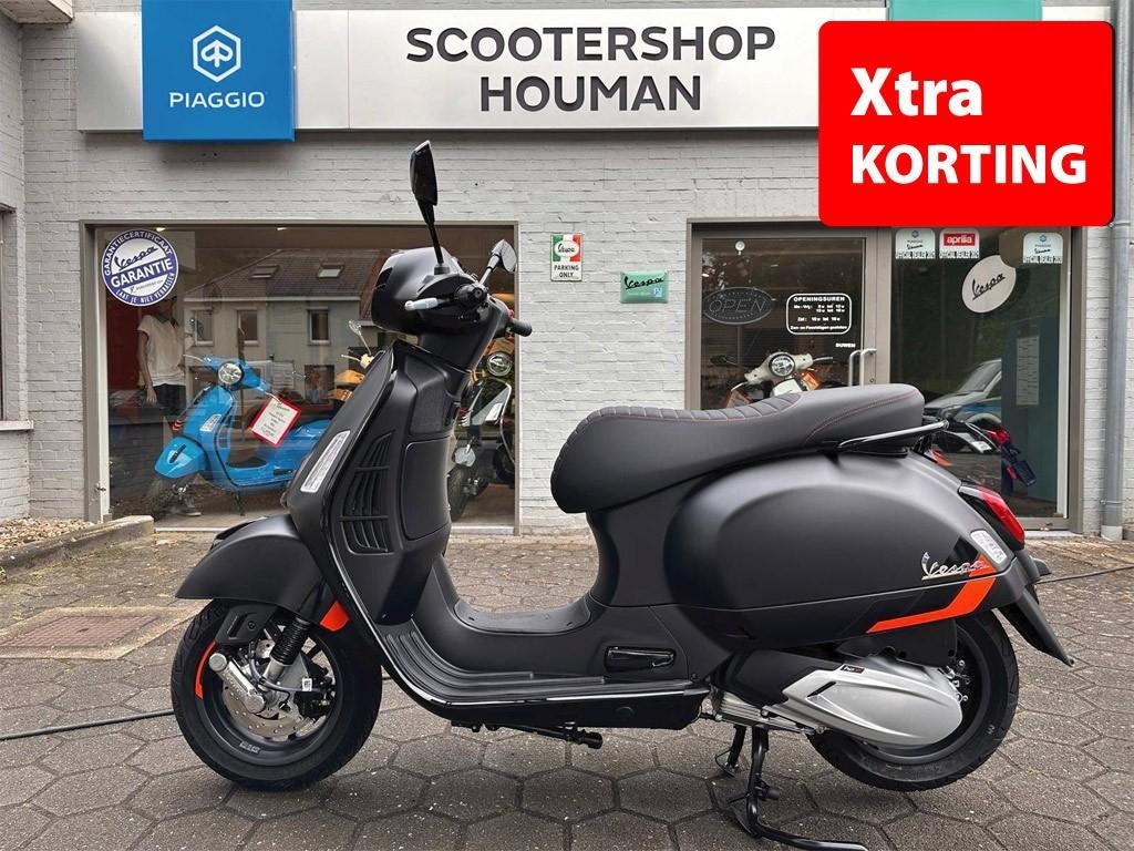 Vespa GTS 310 Cc SUPER SPORT NERO CONVINTO MATT (nr.09), Fietsen en Brommers, Overige modellen, 310 cc, Nieuw, Benzine
