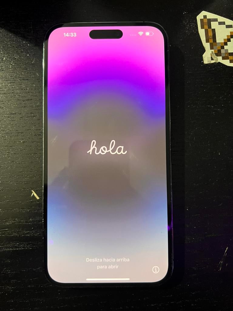 Iphone 14 pro max, Avec simlock (verrouillage SIM), 128 GB, 78 %, Comme neuf