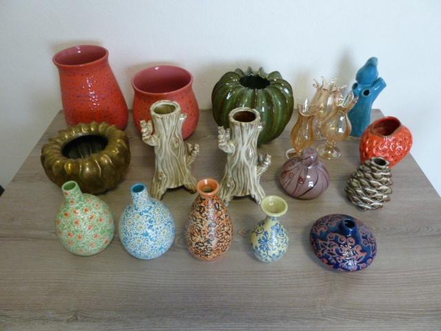 Keramiek vaas Des Pots (verzameling 18 stuks), Ophalen