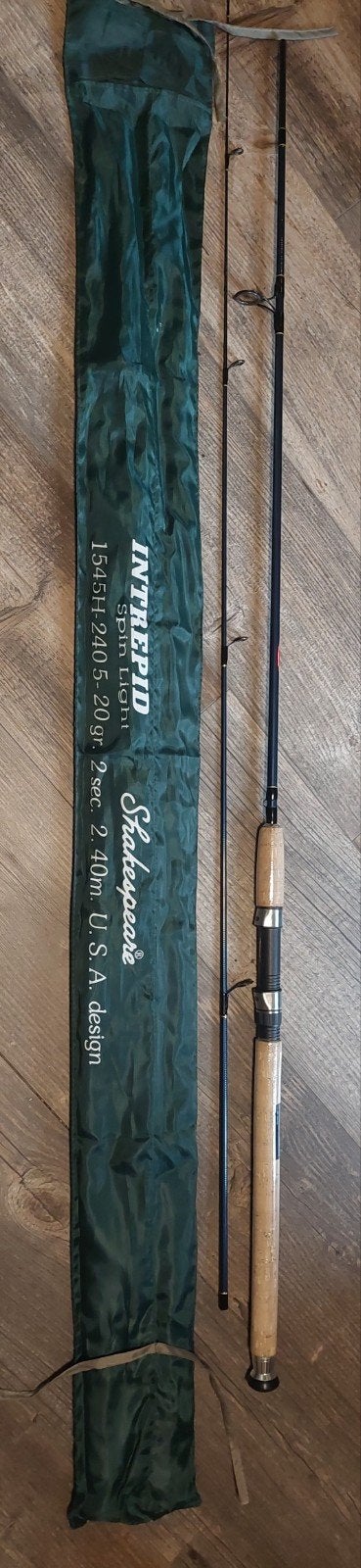 canne shakespears 2.4m 5.20gr 2brins, Enlèvement