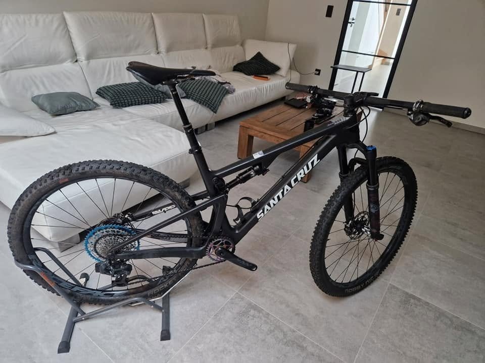 Santa Cruz Blur CC Tomodel, Vélos & Vélomoteurs, Vélos | VTT & Mountainbikes, Autres marques, 49 à 53 cm, Enlèvement, Frein à disque