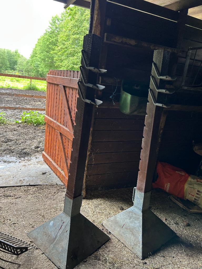 Staanders + Lepels, Dieren en Toebehoren, Ophalen, Zo goed als nieuw, Springen