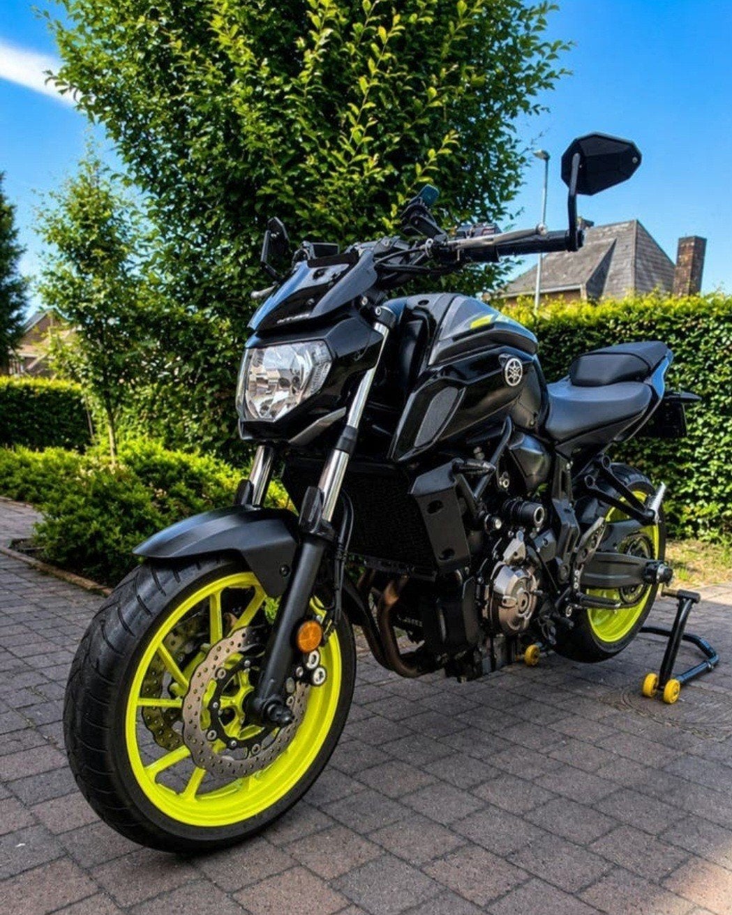 Yamaha MT-07 – Bouwjaar 2018 prijs bespreekbaar naast motor, Particulier