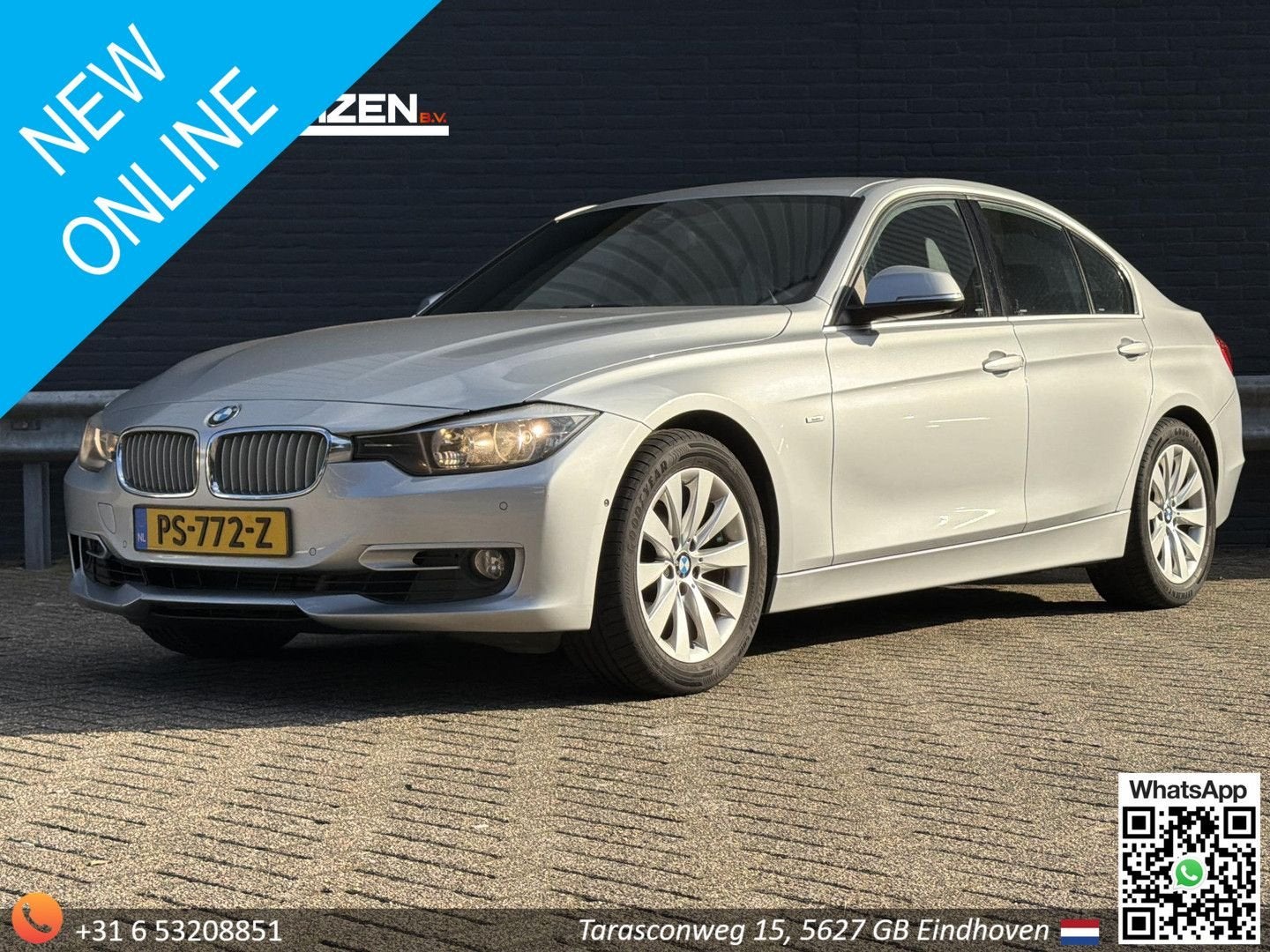 BMW 320 3-serie 320i High Executive | Head-Up Display | Lede, Auto's, Xenon verlichting, Zilver of Grijs, 3 Reeks, 147 g/km