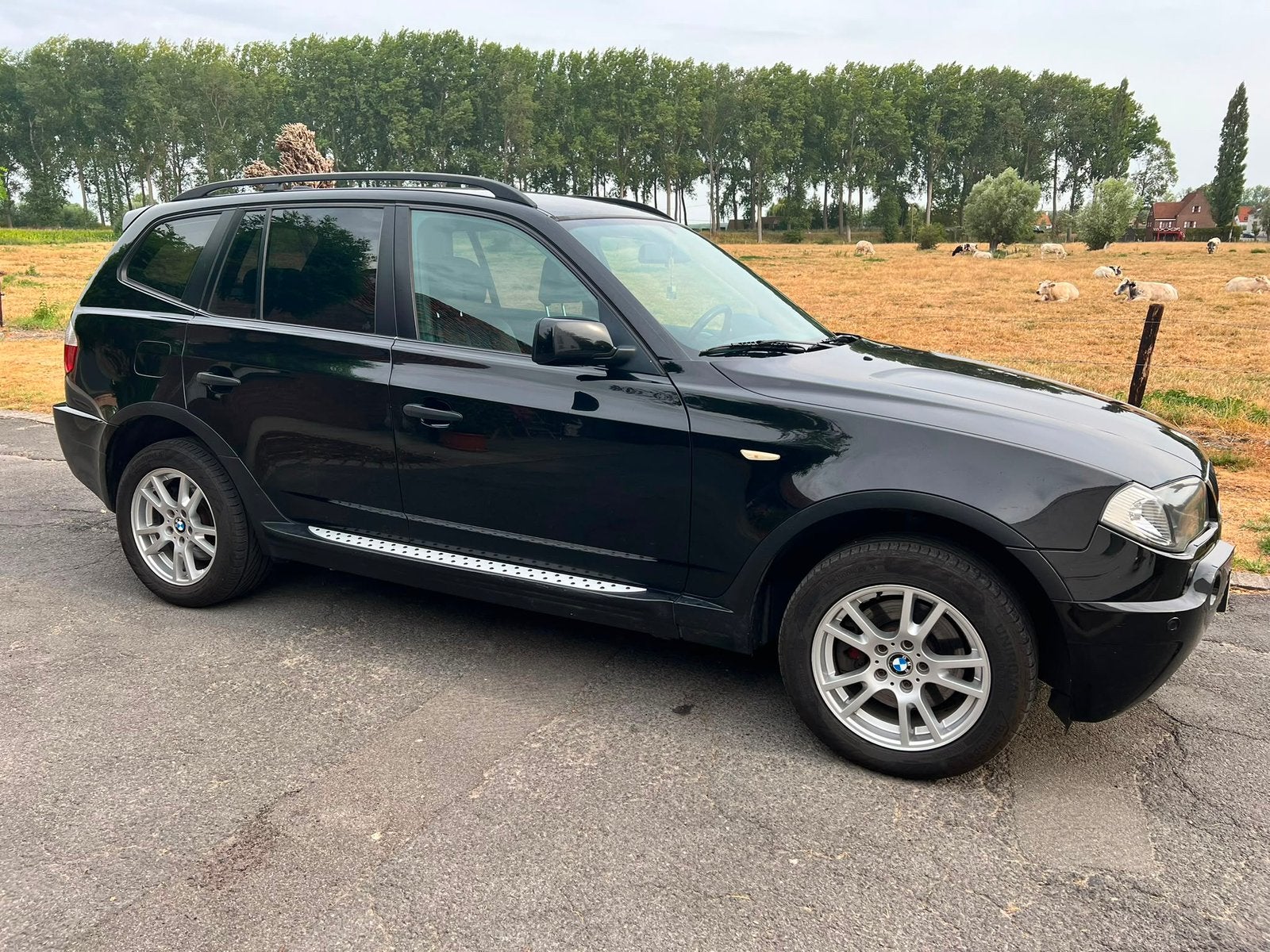 BMW X3, Auto's, Zwart, Zwart, Particulier, SUV of Terreinwagen