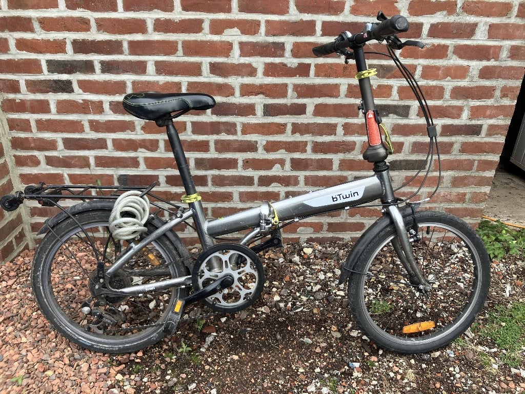 Vélo pliable Btwin, Vélos & Vélomoteurs, Autres marques, Enlèvement, Utilisé, Totalement pliable