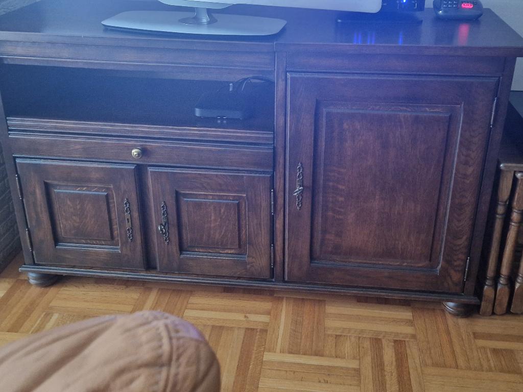 tv meubel, Ophalen, Gebruikt, 100 tot 150 cm, Klassiek
