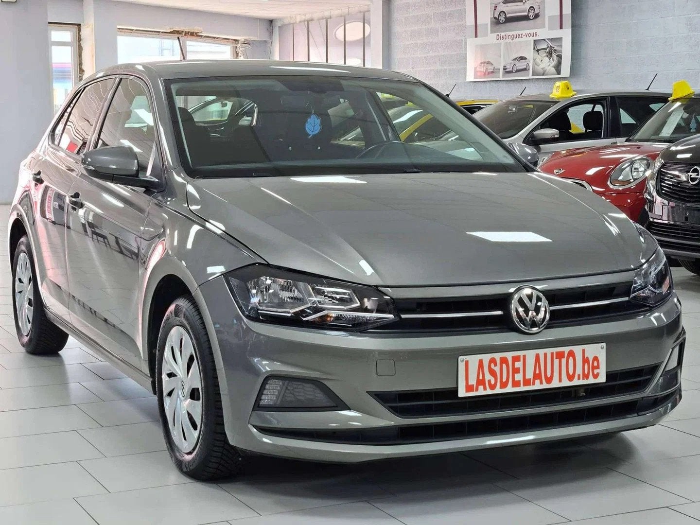 Volkswagen Polo 1.0TSi Auto Front Assist Carplay Android Blu, Autos, Volkswagen, Argent ou Gris, Achat, Euro 6, https://public.car-pass.be/vhr/4237889d-3266-4f9c-856c-a59e4829436e