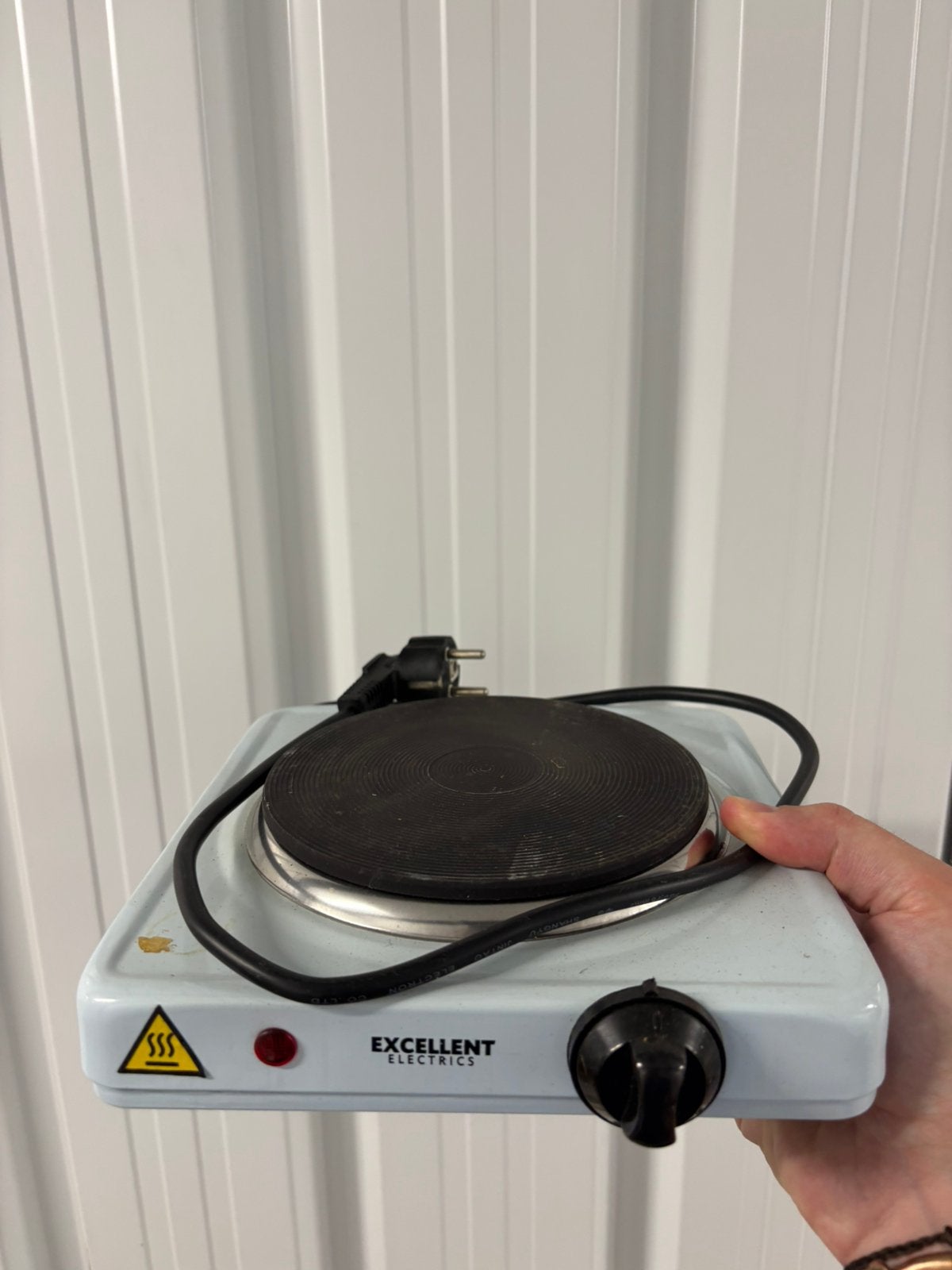 Elektrisch kook vuurtjev, Ophalen of Verzenden, Gebruikt, Elektrisch