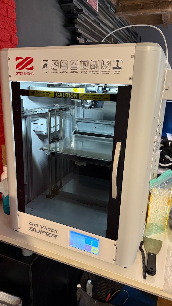 XYZ da vinci super groot formaat 3D printer, Informatique & Logiciels, Wi-Fi intégré, Comme neuf, Enlèvement, Xyz