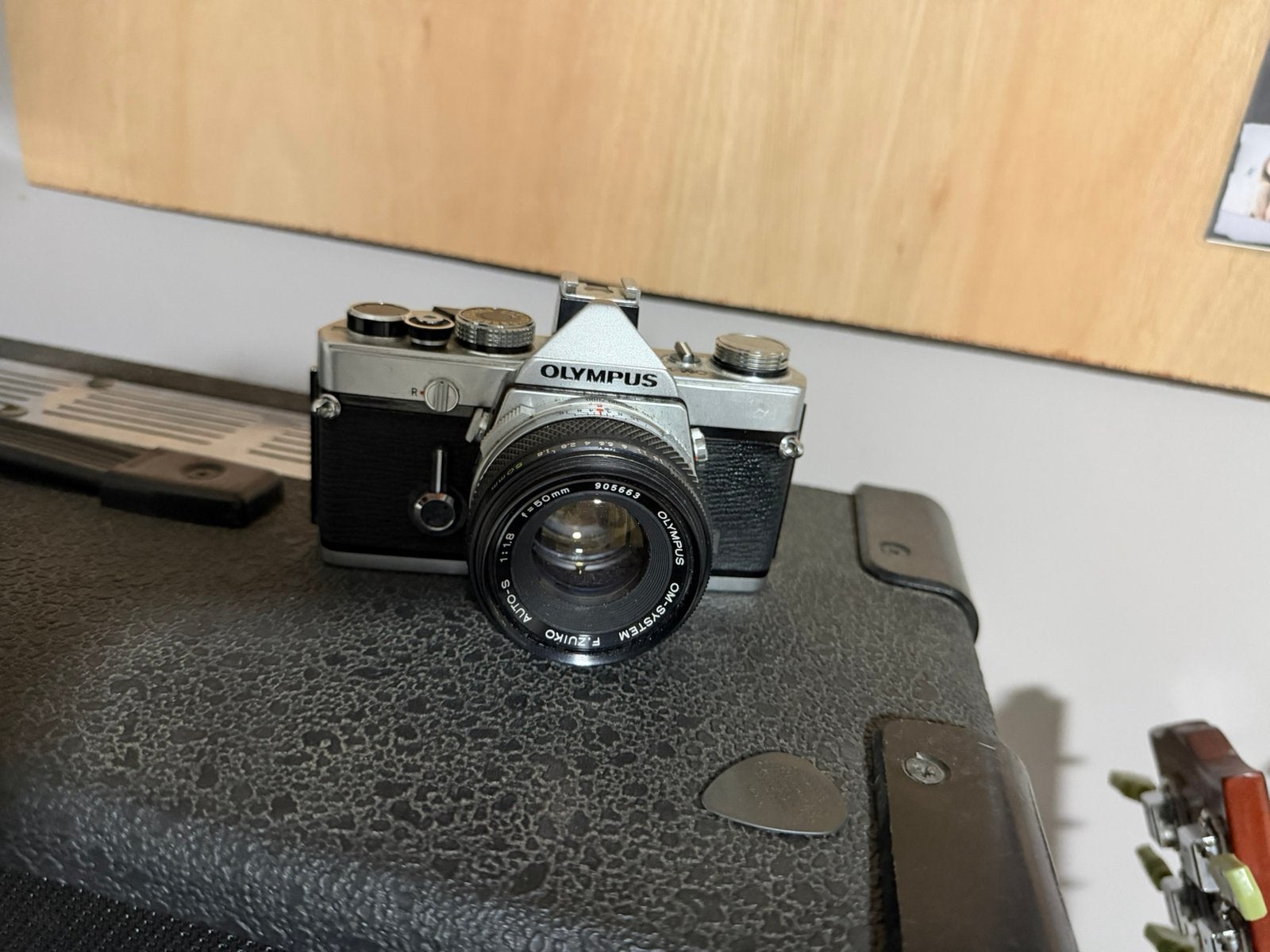Olympus OM1 *top staat*, Ophalen of Verzenden, Zo goed als nieuw, Spiegelreflex, Olympus