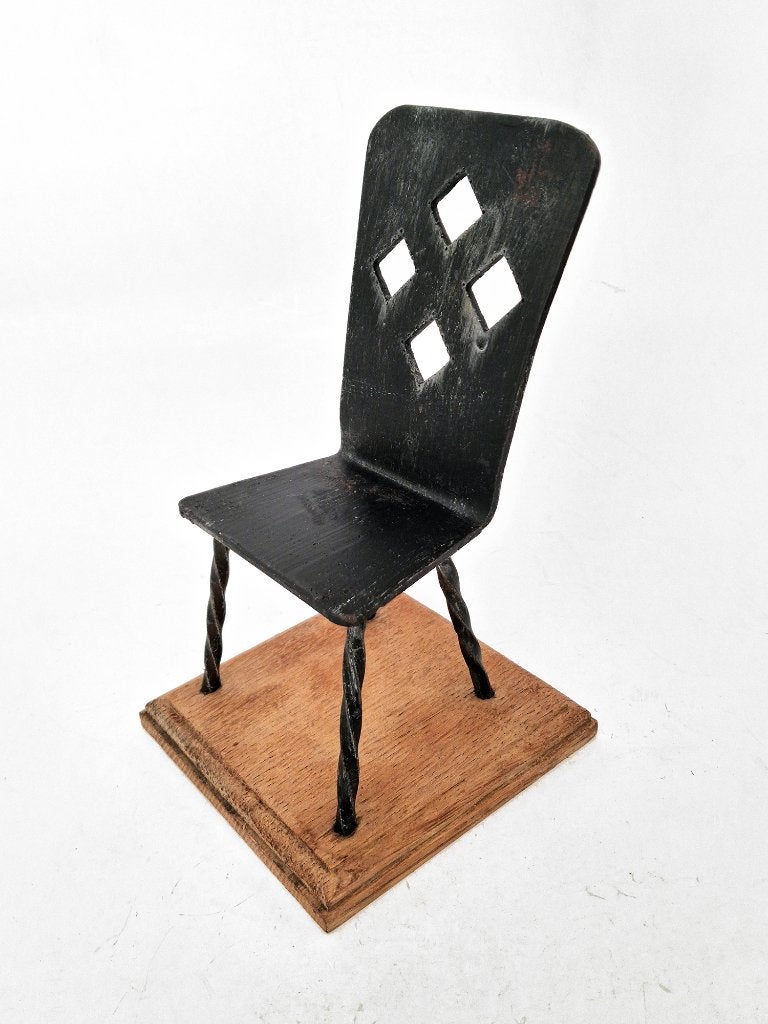 fauteuil guéridon miniature, Antiquités & Art, Enlèvement ou Envoi