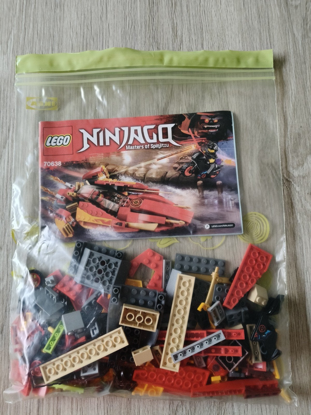 Lego set 70638, Ophalen
