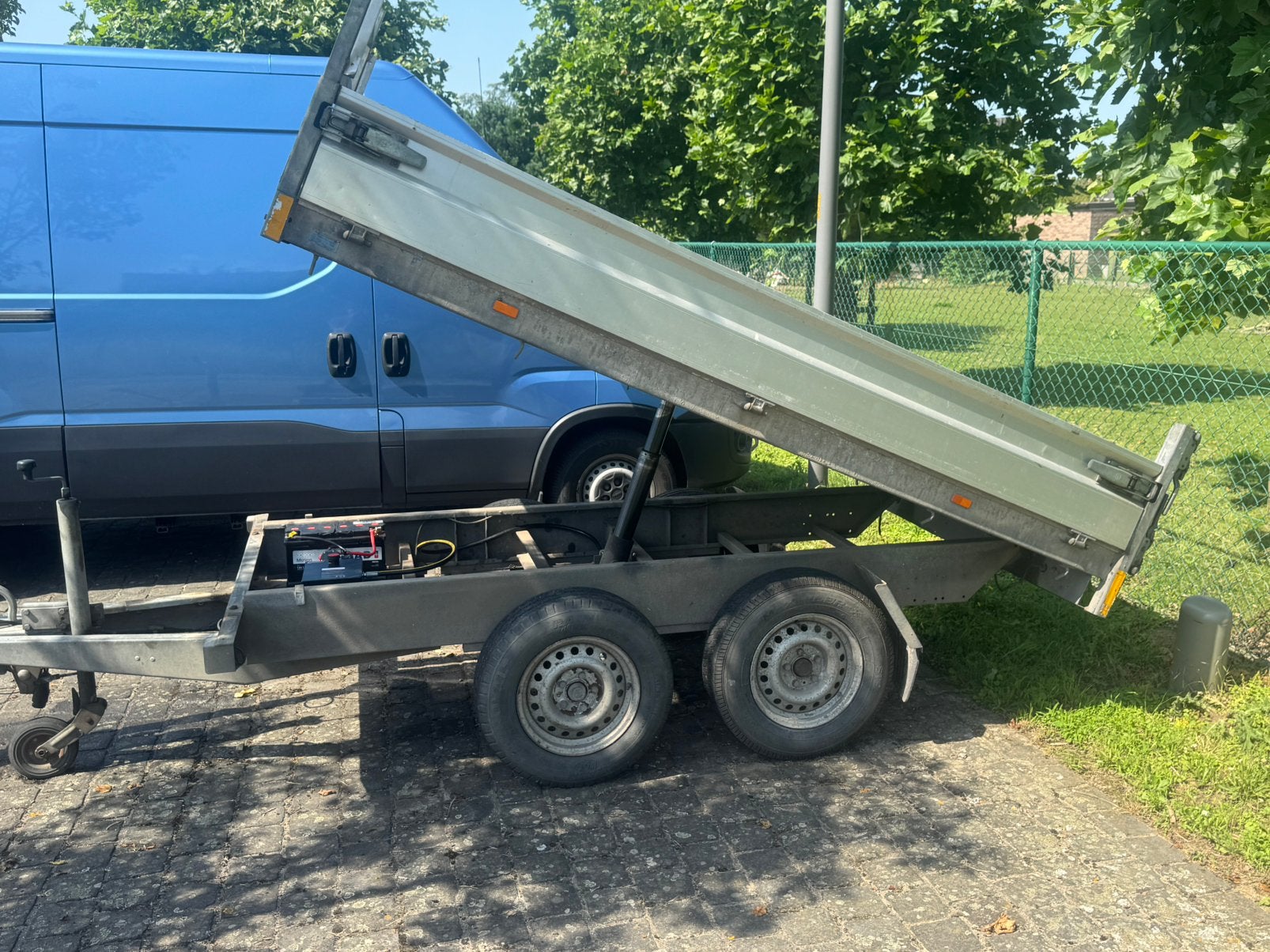 Hapert kipper 2700kg, Auto diversen, Aanhangers en Bagagewagens, Ophalen, Zo goed als nieuw
