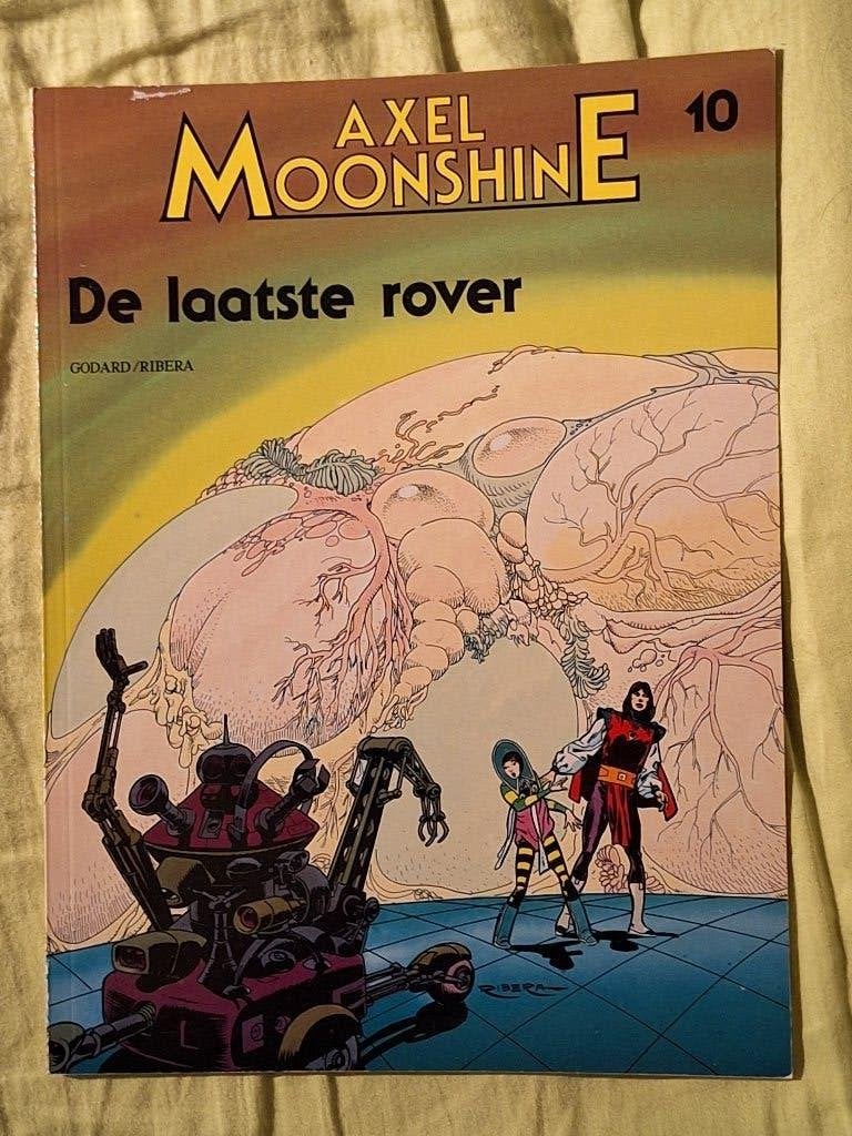 Axel Moonshine 10: de laatste rover, Boeken, Eén stripboek, Ophalen of Verzenden, Zo goed als nieuw