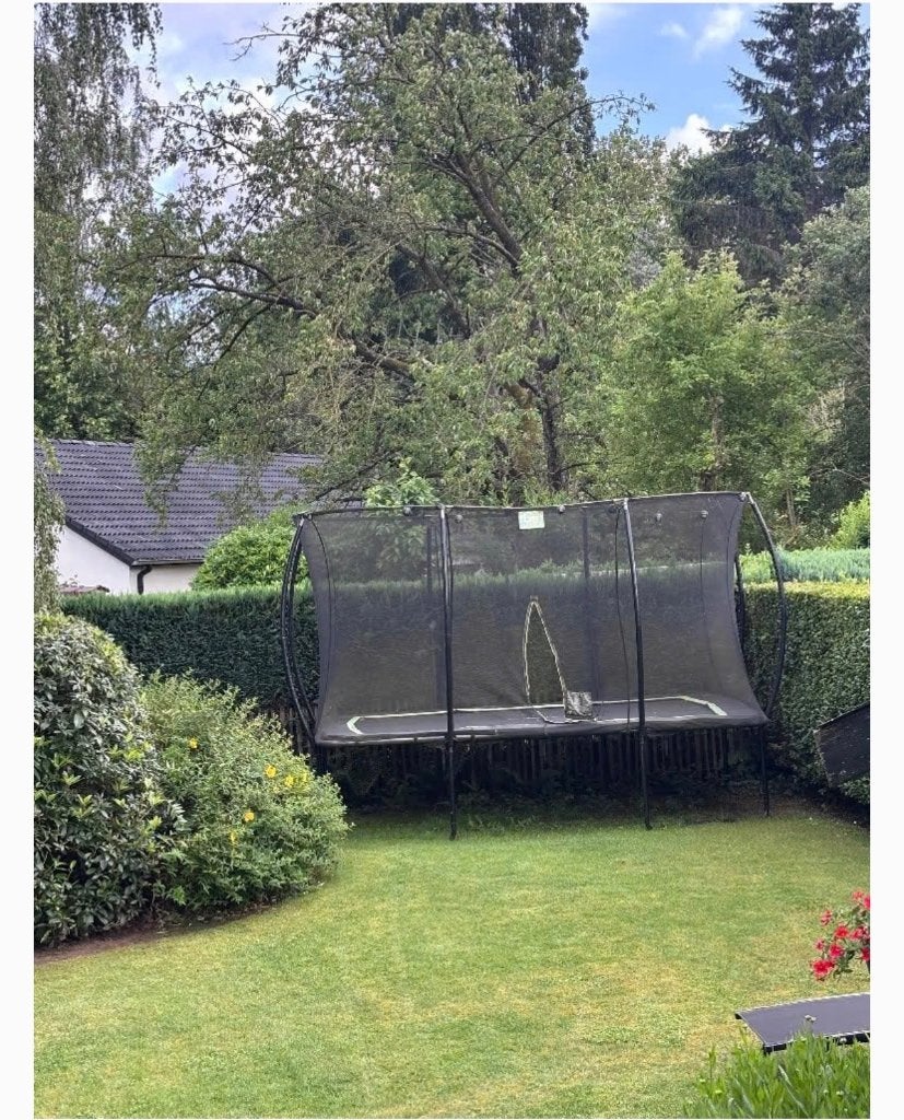 Trampoline rectangulaire, Enlèvement, Utilisé