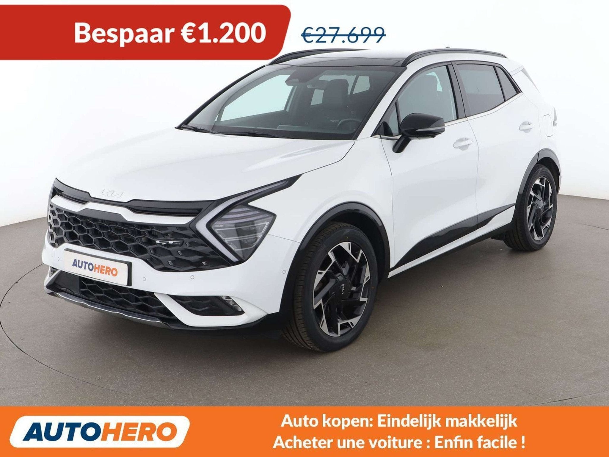 Kia Sportage 1.6 Plug-in Hybrid GT-Line Premium 4WD, Autos, Achat, Euro 6, 1905 kg, 5 portes