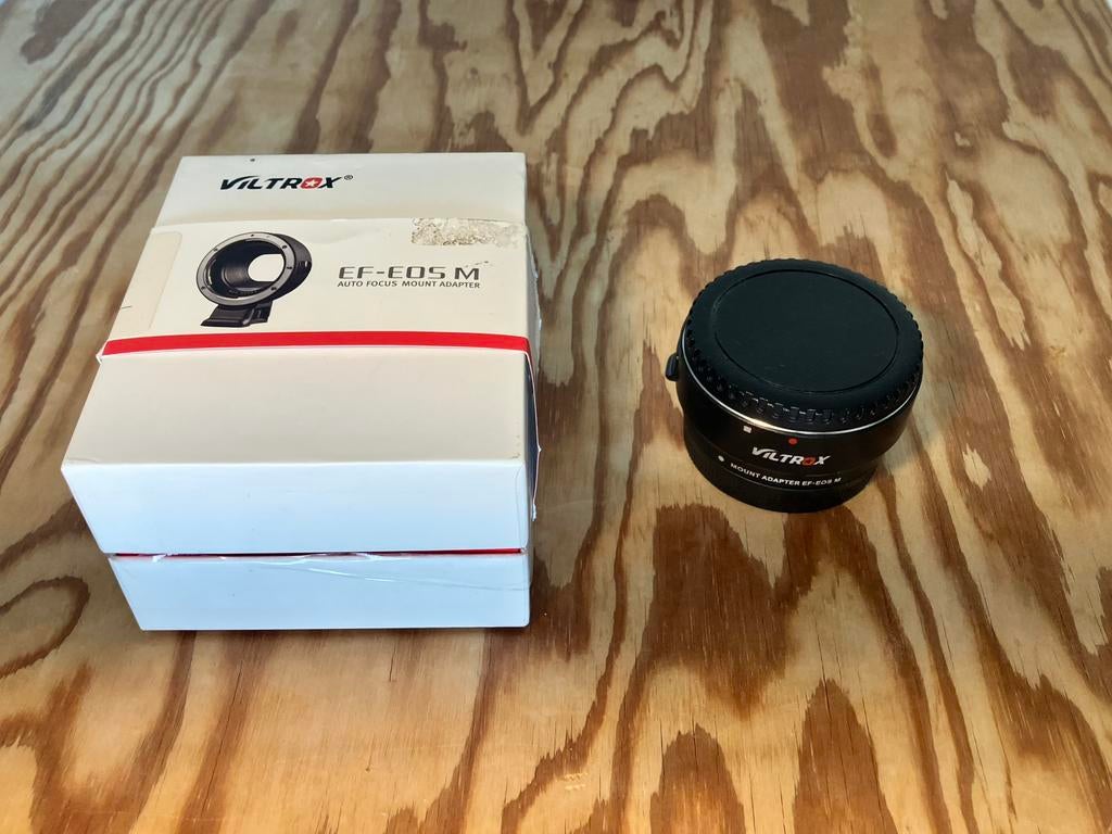 VILTROX Lens Mount Adapter - EOS M-EF (Canon), Enlèvement ou Envoi, Comme neuf