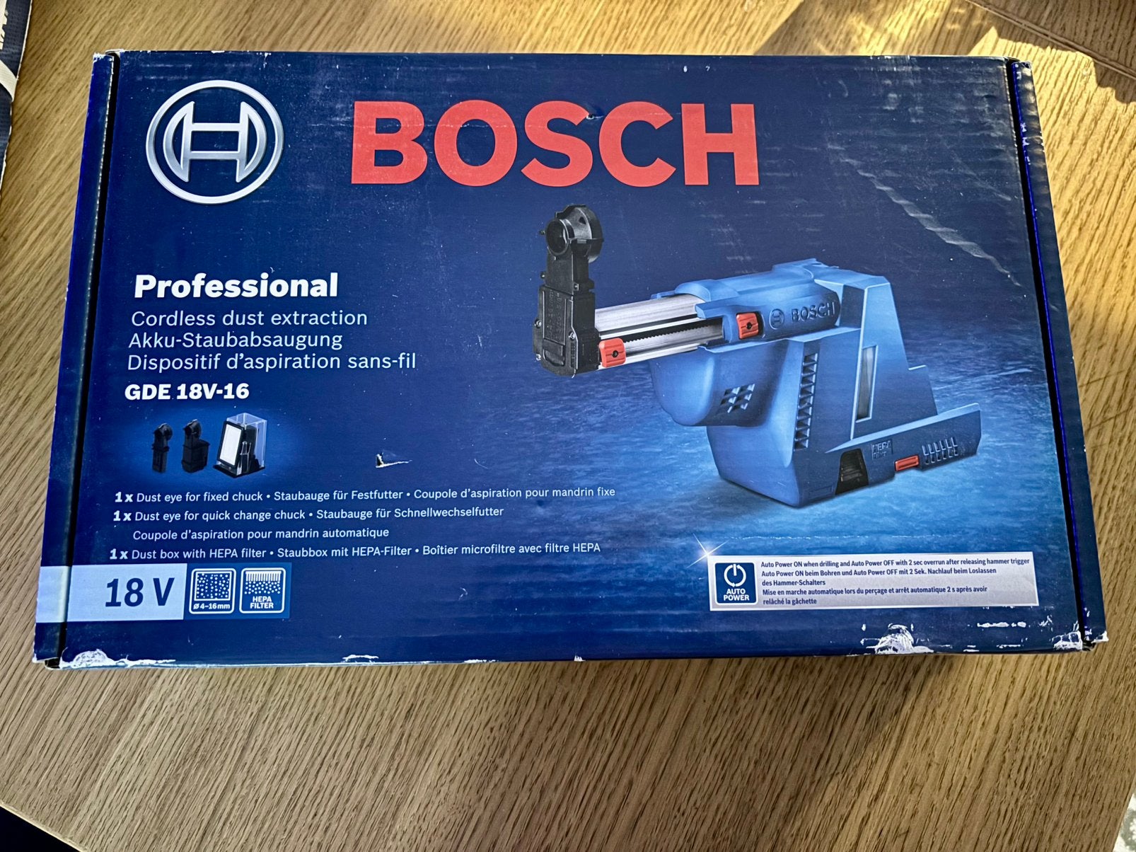 Dispositif d’aspiration sans fil Bosch, Bricolage & Construction, Enlèvement, Neuf