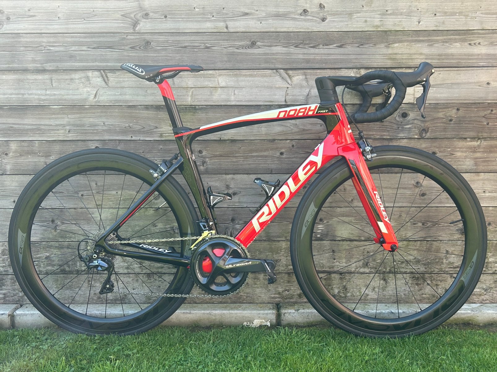 Racefiets / koersfiets RIDLEY NOAH FAST -complete nieuwstaat, Autres marques, Frein sur jante, Comme neuf, Enlèvement