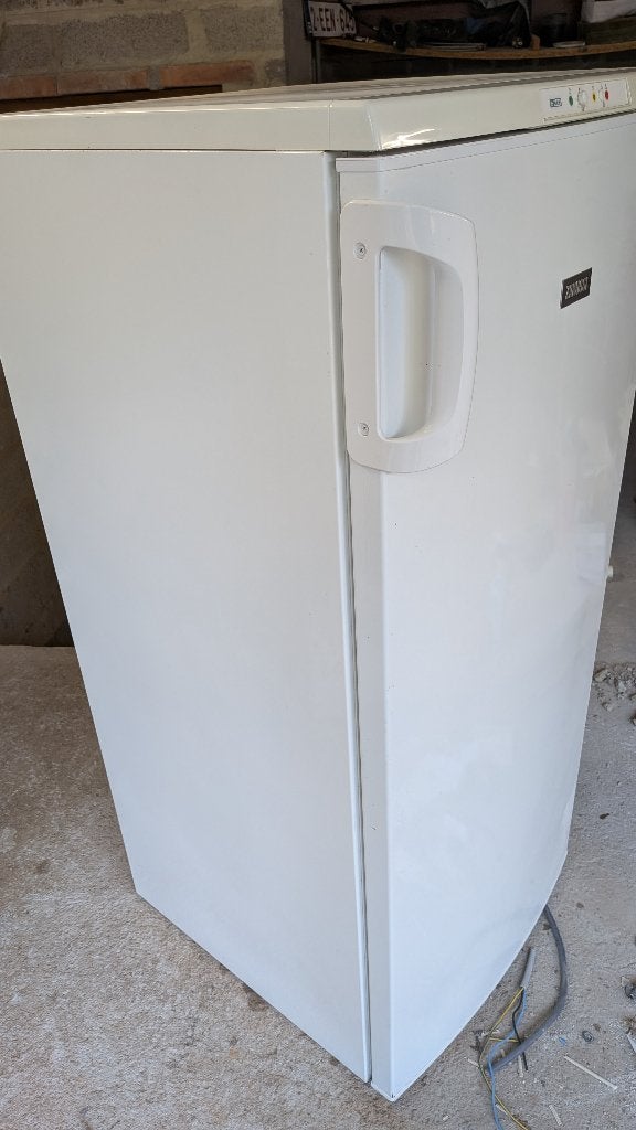 Congélateur armoire Zanussi, ~125 cm de haut, Electroménager, Congélateurs, Congélateur, 120 à 140 cm, Enlèvement, Utilisé