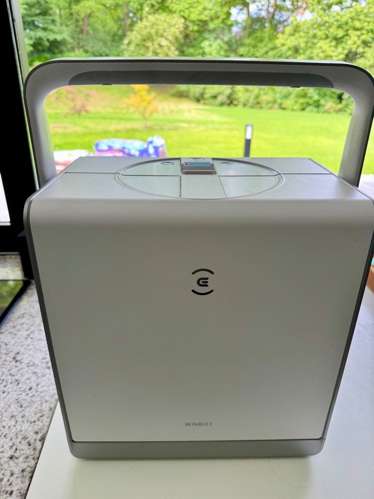 Robot nettoyeur de vitres Ecovacs Winbot W2 Omni en tb état, Contrôlable via application, Ecovacs, Enlèvement, Utilisé