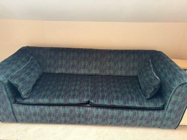 zetelbed, Ophalen, Blauw, Tweepersoons, Overige maten
