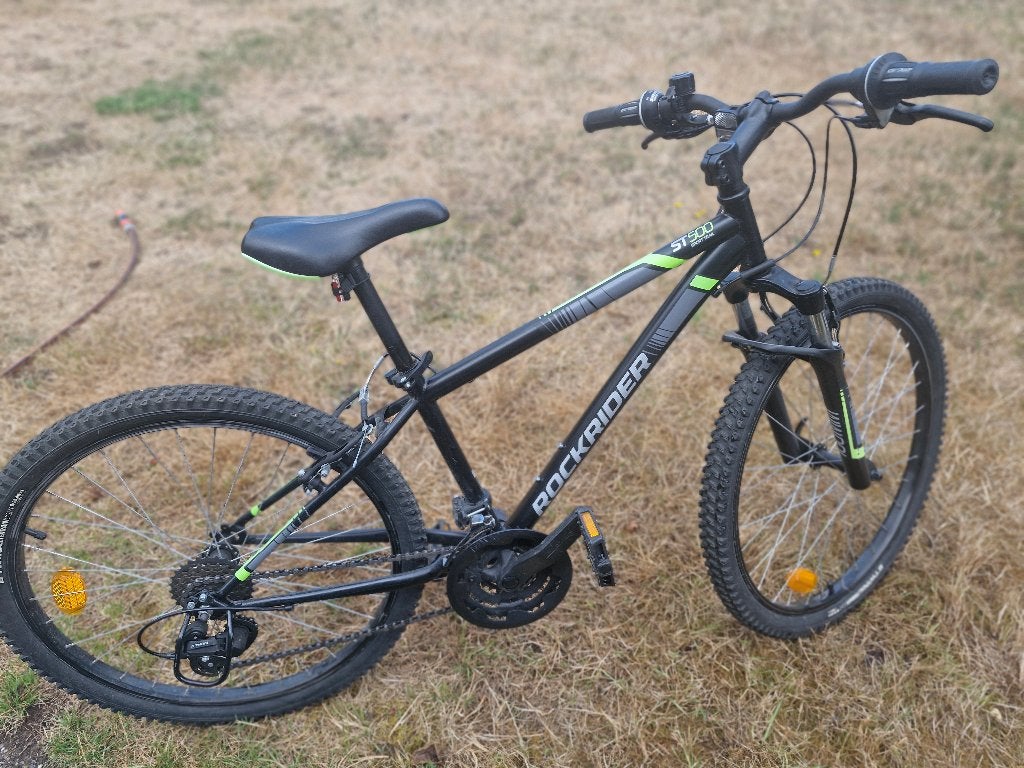 Fiets Rockrider 24 inch, Ophalen, Versnellingen, Rockrider (Decathlon), Schijfrem